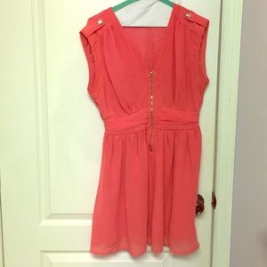 Peach dress from STEPS